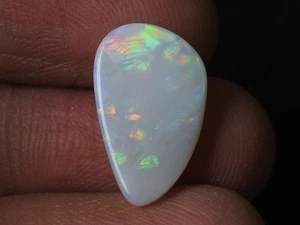 Australian Opal Multi Fire Smooth Fancy Shape Cabochon 17X11X3MM Approx Approx - Picture 1 of 10