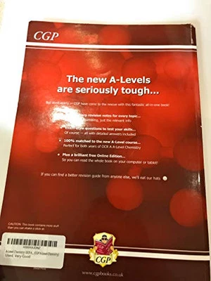 A-Level Chemistry: OCR A Year 1 & 2 Complete Revision & Practice... by CGP Books - Image 1 of 2