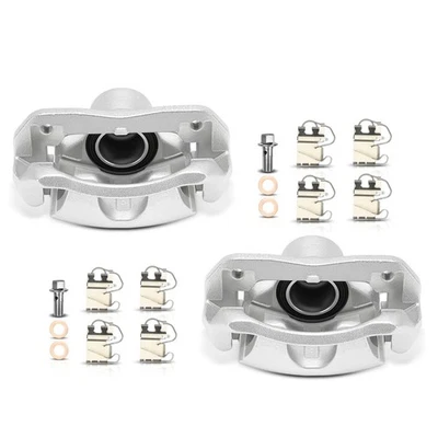 2x Front Side Brake Caliper with Bracket for Honda Insight 2019 2020 2021 2022 - Image 1 of 4