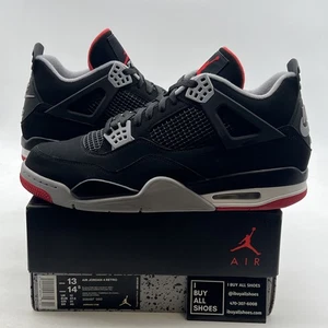 Talla 13 - Air Jordan 4 Retro OG Mid Bred 2019 (308497-060) - Imagen 1 de 9