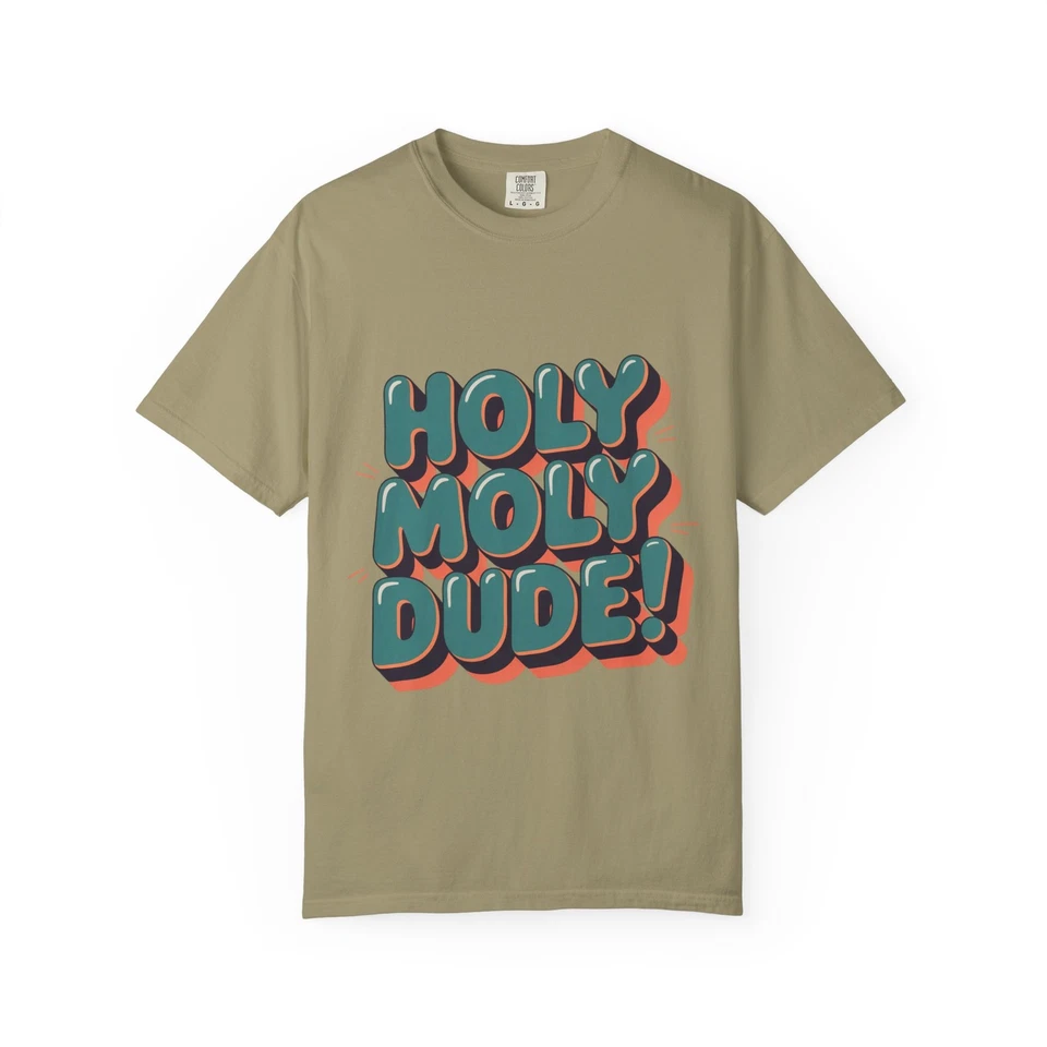 Camiseta Holy Moly Dude, Fun Conversation Starter, Camiseta de moda, Camisa divertida Foto 1 de 1