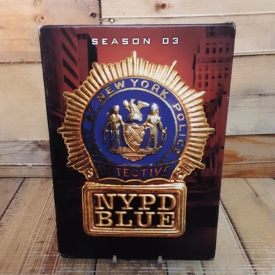 NYPD Blue Season 3 DVD Used Police Detective Crime Drama Dennis Franz   - Image 1 of 4