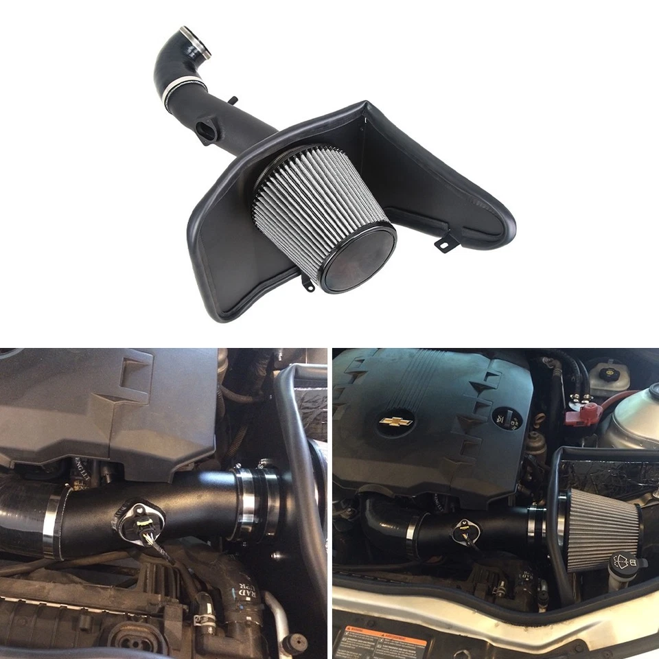Sistema de admisión de aire frío para Chevrolet Camaro 2012-2015 3,6T V6 aluminio Foto 1 de 4