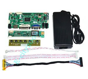 Carte contrôleur LCD VGA + DVI + AV + HDMI + AUDIO pour faire soi-même Sharp LQ154M1LW02A 1920 * 1200