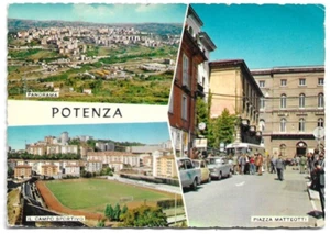 CARTOLINA DI POTENZA ,PANORAMA - CAMPO SPORTIVO - PIAZZA MATTEOTTI - 1973 - Bild 1 von 2