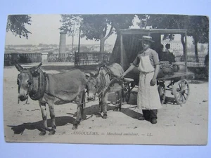 07F54 Cartolina Animata - Angoulême - Piccoli Métiers - Commerciante Itinerante - Bild 1 von 3
