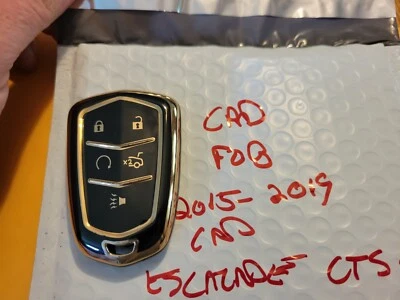 2015- 2019 CADILLAC ESCALADE. CTS, SRX  KEY FOB - GREAT SHAPE TESTED WORKED - Image 1 of 4