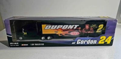 JEFF GORDON #24- WINNERS CIRCLE NASCAR TRAILER RIG- WIZARD OF OZ- DIECAST 1:64 - Image 1 of 2