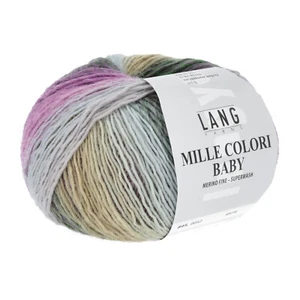 Lang Yarns Mille Colori Baby 52 - LL 190m / 50g - grosor de aguja 3 - - Imagen 1 de 6