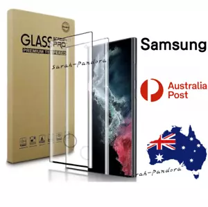 2X Samsung Galaxy S24+ S25 S21 S22 A26 A56 A16 Tempered Glass Screen Protector - Picture 1 of 49