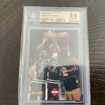 Kobe Bryant Collector's Edge Time Warp Rookie 1996-97/12000 BGS 9,5🚀🚀🚀 Foto 1 de 2