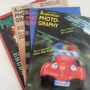 Australian Photography magazine X 4-Oct 82,Feb75,Oct 74,Dec 74 - Picture 1 of 5