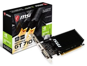 MSI GeForce GT 710 1GB GDRR3 64-bit (USED) - Picture 1 of 5