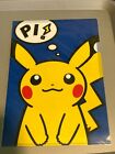 Pokemon Center File Folder Pikachu Pi 8.5" x 12" Sealed
