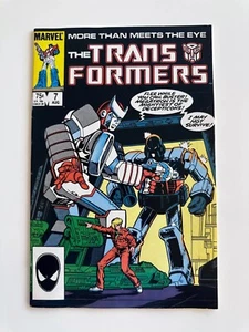 The Transformers #7 (Marvel Comics agosto 1985) bien+ 1st Dinobots (cameo) - Imagen 1 de 10