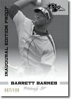 BARRETT BARNES 2012 Rize Rookie édition inaugurale PREUVE RC #/100