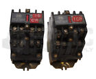 LOT OF 2 ALLEN BRADLEY 700-N800A1 /B CONTACTOR W/ 84AB86 COIL 110-120V 50/60HZ