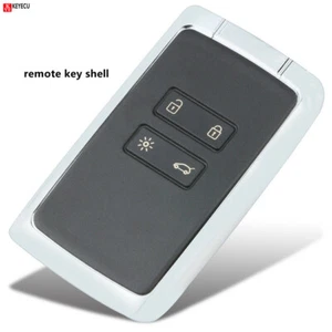 Replacement Remote Key Shell Case Fob for Renault Espace 5, Megane 4, Talisman - Picture 1 of 3