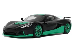 Modellauto GT Spirit RIMAC NEVERA RECORD BLACK 2023  GT916  1:18 Neu und in  OVP - Picture 1 of 11