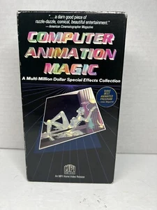 *RARE* Computer Animation Magic VHS Video MPI Home Video 1986 - Imagen 1 de 6