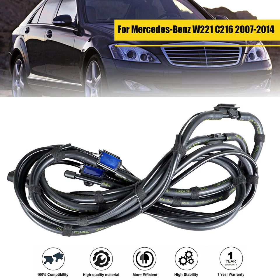 Manguera de líquido para lavadora de parabrisas para Mercedes-Benz S550 S65 AMG 2007-2013 2218600292 Foto 1 de 4