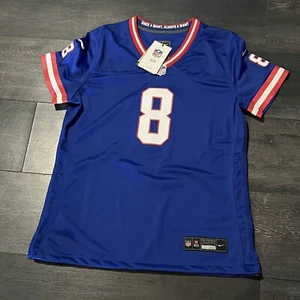 Nike On Field New York Giants Daniel Jones #8 Football Jersey Women's Size L NWT - Picture 1 of 6