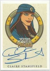 Xena & Hercules Animated Adventures: Claire Stansfield "Alti" Autograph Card - Picture 1 of 1
