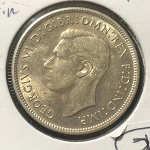 1943-S Australia Florin Silver Coin - Picture 1 of 2