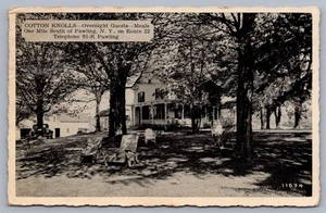 Postal Cotton Knolls Pawling NY Dutchess County 1940 L6 - Imagen 1 de 3