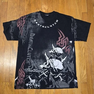 Brock Lesnar WWE Champion Death Clutch Black T-Shirt 2 Sided XL - Picture 1 of 6