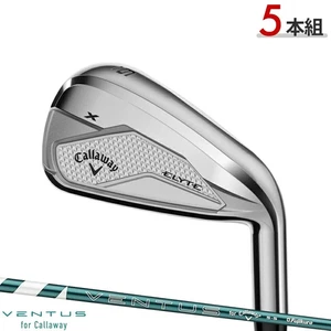 Callaway 2025 ELYTE X IronSet 6-9 Pw 5p RH VENTUS graphite Flex Regular New - Picture 1 of 8
