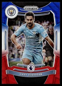 2021 Panini Prizm Premier League Prizms Red White and Blue Ilkay Gundogan - Bild 1 von 2