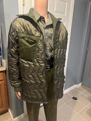 Jaqueta de campo exército alemão original parka forro de colcha edição militar inverno NOVO - Imagem 1 de 4