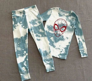 NWOTGap Kids Marvel Spider-Man 100% Organic Cotton Tie-Dye PJ Set size 6-7 years - Picture 1 of 14