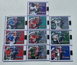 Wild Card QB1 On The Clock Rookie QB Cam Ward Jaxson Dart Sanders Howard Lot X10 - Picture 1 of 10