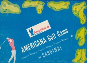AMERICANA GOLF (Cardinal Industries, Inc.) Simple Golf Game PRE-OWNED - Picture 1 of 5