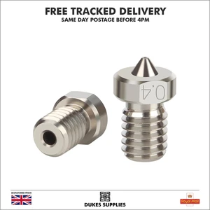 3D Printer Nozzle Titanium Extruder V6 E3DV6 Anycubic i3 Mega S X Chiron Kobra - Picture 1 of 9