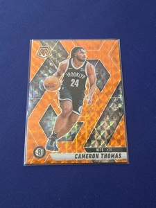 2024-25 Panini Mosaic - Cameron Thomas Orange Prizm /249 #8 - Picture 1 of 2