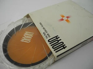 HOYA 62MM 85A FILTER BOXED UNUSED WITH PAPERS AND CASE FOR NIKON LEICA CANON - Picture 1 of 9