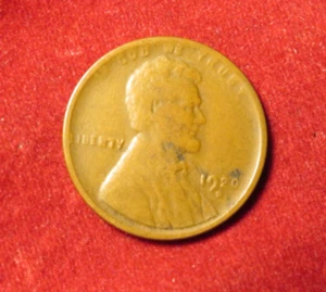 1920-D Lincoln Wheat Penny - sehr guter Zustand - Bild 1 von 2