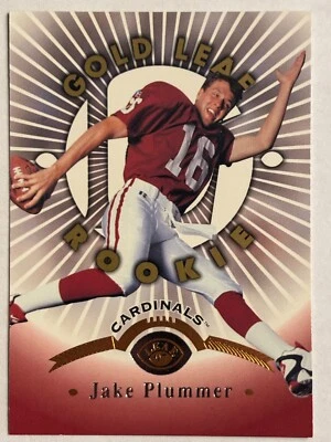 Hoja de oro #162 1997 Jake Plummer Arizona Cardinals Foto 1 de 2