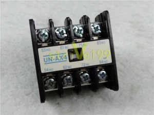 1PZ Blocco Contatti Ausiliari Mitsubishi UN-AX4 UN AX4 2a2b NUOVO - Foto 1 di 1