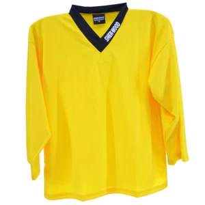YELLOW - Hockey Training Jersey, Ice Hockey Shirt, Training Top, Sports Jerseys - Picture 1 of 2