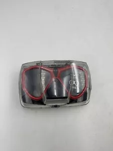 SEAC Italia Scuba Diving Mask w/ Case, Red - Picture 1 of 5