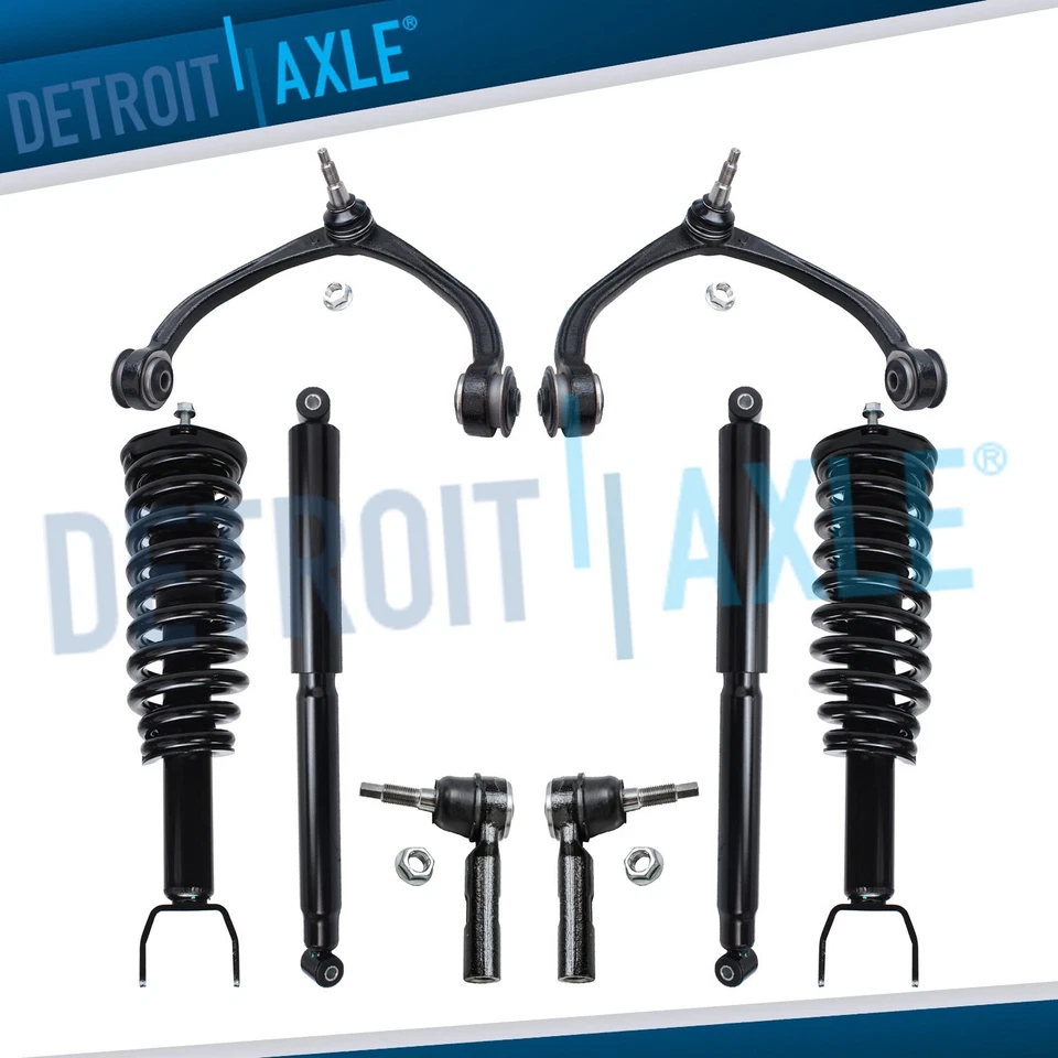 Kit de brazos de control superiores amortiguadores delanteros traseros para Dakota Raider 2005-2009 2x2 Foto 1 de 4