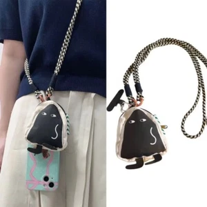 Universal Cell Phone Strap Anti-lost Coin Purse Phone Lanyard Key Bag - Picture 1 of 13