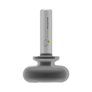 Systemshop24 Griffmuldenfräser HM Z2 D44,5mm R1 8mm R2 2mm GL70mm S12mm RL