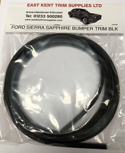 Ford Sierra Sapphire Black Bumper Trim x1 New - Picture 1 of 3
