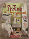 Better Homes and Gardens January 2014 -Simply Organized, Smart Storage, New Copy