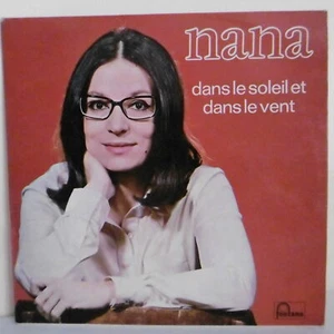 33T Nana MOUSKOURI LP 12" DANS LE SOLEIL ET LE VENT Rouge FONTANA 885558 - Imagen 1 de 4